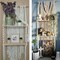Macramé Wall Hanging Shelf – 2-Tier Boho Floating Shelves for Wall, Handmade Macramé Rope Organizer for Plants, Decorative Bohemian Storage and Room Décor